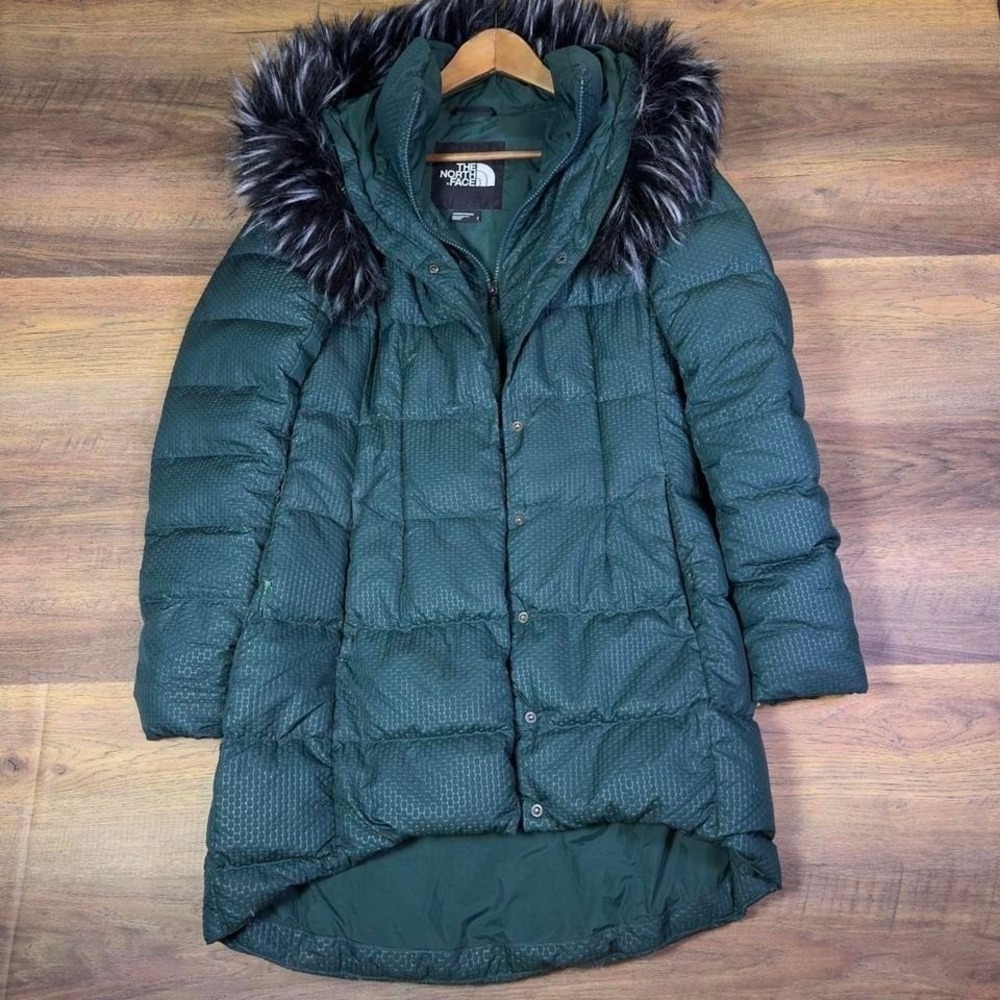 The North Face Goose Down Long Puffer Jacket Women's S Extreme Cold 650 Fill